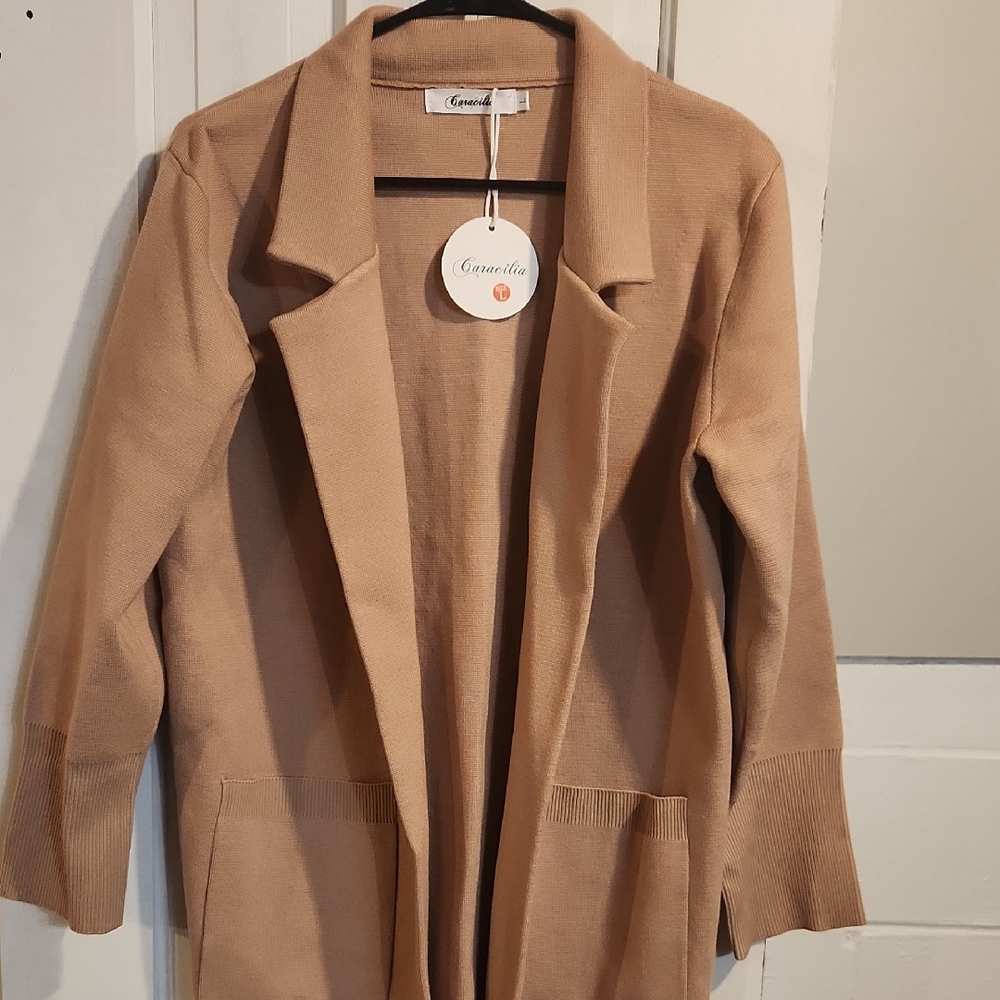 Camelia Women's Tan Blazer